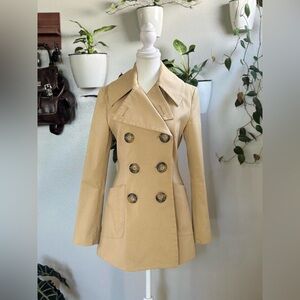 Vivienne Westwood Anglomania Women’s Beige Trench Coat IT 40 – Made in Italy